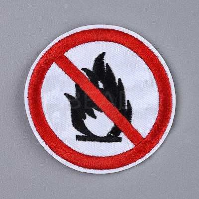 Computerized Embroidery Cloth Iron on/Sew on Patches LS-DIY-I033-21E-1