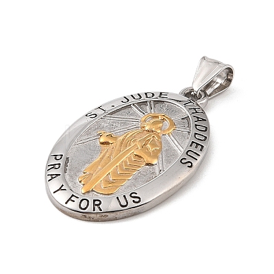 304 Stainless Steel Pendants LS-STAS-S122-07G-1