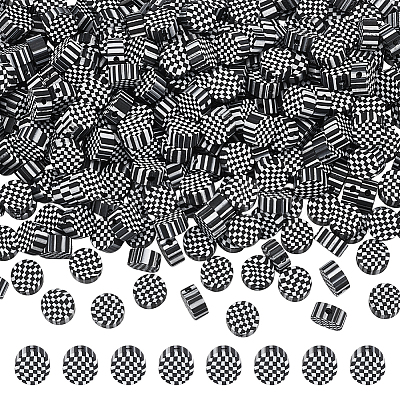 300Pcs Handmade Polymer Clay Beads CLAY-NB0001-77B-02-1