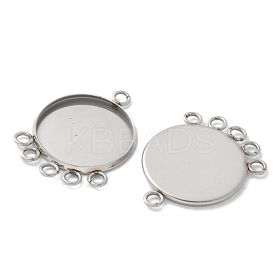 304 Stainless Steel Pendant Cabochos STAS-C117-05P-1