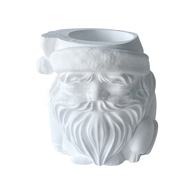 Jiahui Mei DIY Santa Claus Plaster Flower Pot Silicone Mold Crystal Dropping Resin Molds PW-WG14CB1-01-1