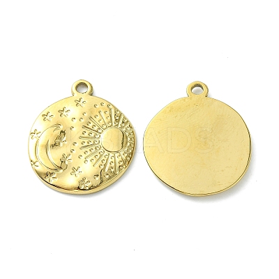 304 Stainless Steel Pendants STAS-L269-004G-1