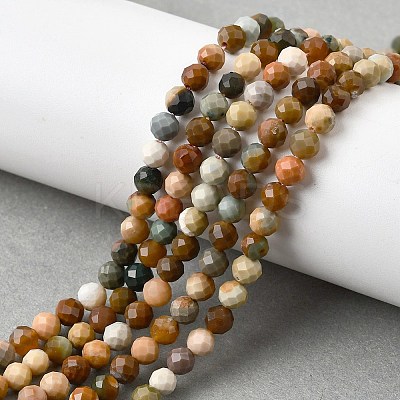 Natural Agate Beads Strands X-G-G991-A03-A-01A-1
