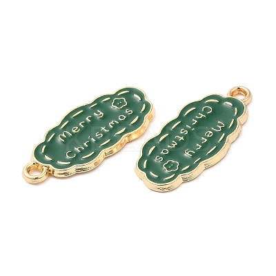 Christmas Alloy Enamel Pendants FIND-C037-02C-G-1