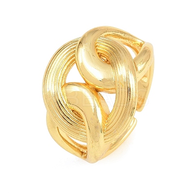 Brass Cuff Open Rings KK-CBA5A76-06G-02-1