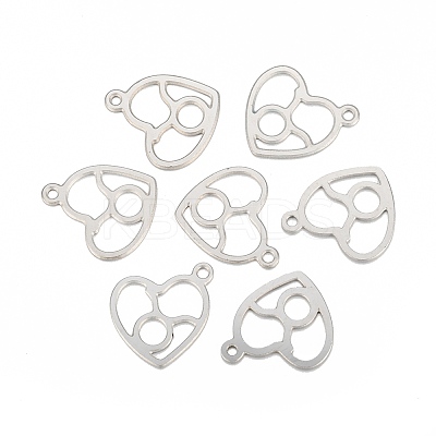Non-Tarnish 304 Stainless Steel Pendants STAS-I157-07D-1