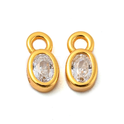 Real 18K Gold Plated 925 Sterling Silver Charms STER-K176-03C-G-1