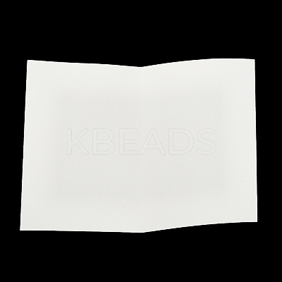 4Pcs Kraft Paper Greeting Cards AJEW-FS0001-30A-1