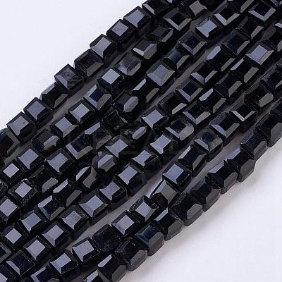 Glass Bead Strands GLAA-R041-4x4mm-20-1