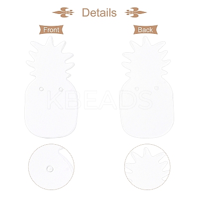 Cardboard Earring Display Cards CDIS-L003-B01-A-1