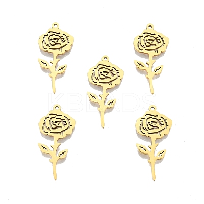 Ion Plating(IP) 201 Stainless Steel Pendants X-STAS-N098-110LG-1