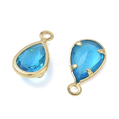 Brass & Glass Pendants GL-CBAC428-02G-02-1