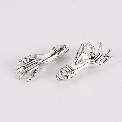 Tibetan Style Alloy Pendants LS-X-TIBE-N010-55AS-RS-1
