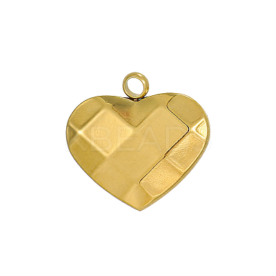 304 Stainless Steel Pendants STAS-OY002-52G-1