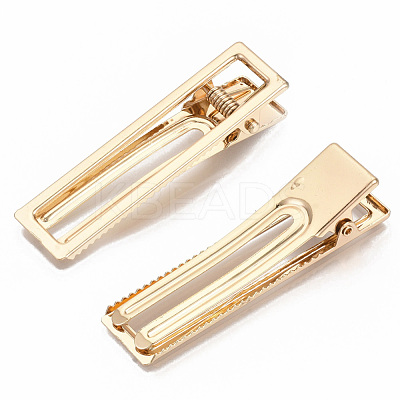 Iron Alligator Hair Clip Findings IFIN-R241-02-1