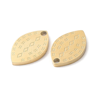 Ion Plating(IP) 316L Surgical Stainless Steel Charms STAS-H213-05G-1