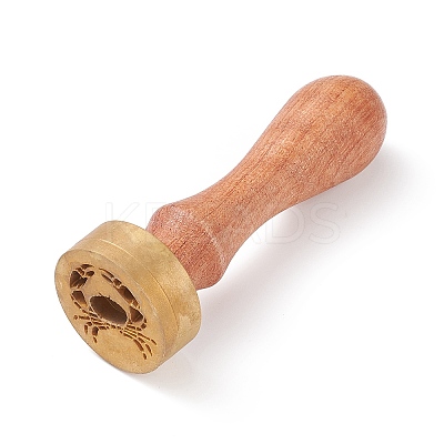 (Defective Closeout Sale: Rusty Stamp) 1Pc Brass Stamp Head DIY-XCP0002-18-1