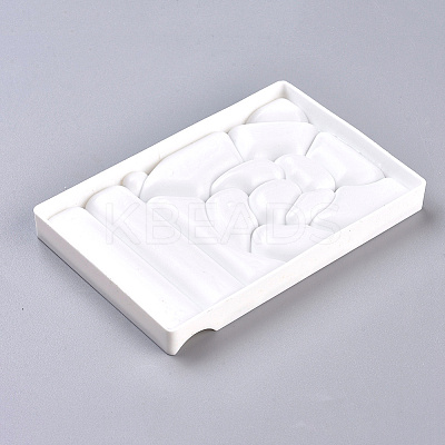 Nail Art Plastic Color Palettes X-MRMJ-WH0060-30D-1