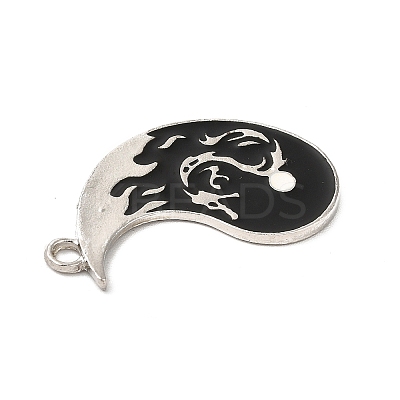 Alloy Enamel Pendants ENAM-F144-24B-1