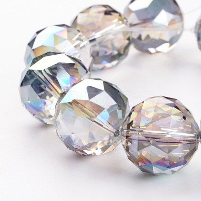 Electroplate Glass Bead Strands EGLA-J140-HP01-20mm-1