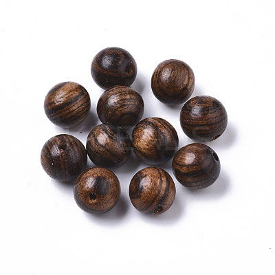 Natural Sandalwood Beads WOOD-R266-04-10mm-1