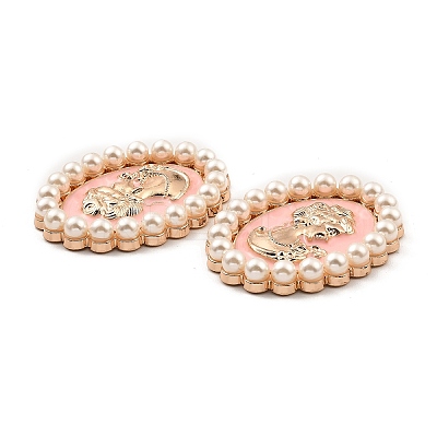 Zinc Alloy Enamel Cabochons LS-ENAM-Q501-01LG-02-1