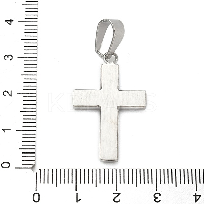 304 Stainless Steel Pendants STAS-G346-29P-03-1