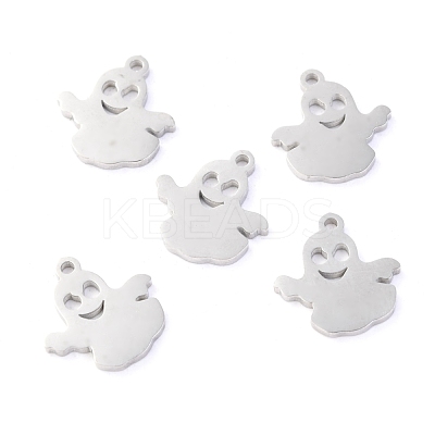 Non-Tarnish 304 Stainless Steel Charms STAS-O142-50P-1