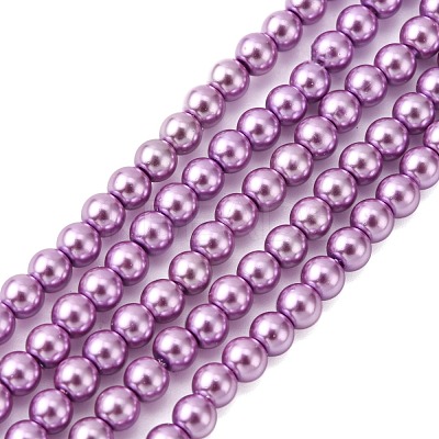 Grade A Glass Pearl Beads HY-J001-4mm-HX025-1