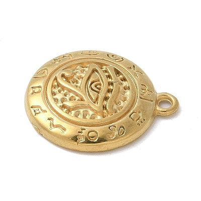304 Stainless Steel Pendants LS-STAS-L277-02B-G-1