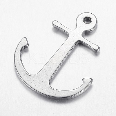 Tarnish Resistant 304 Stainless Steel Pendants STAS-E136-10-1