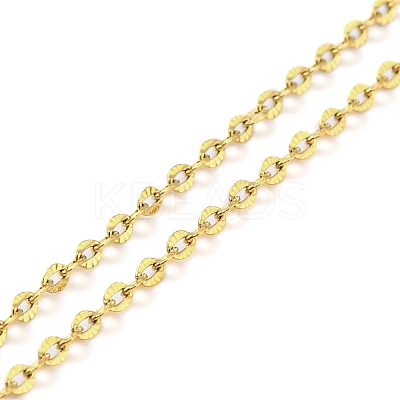 304 Stainless Steel Add a Bead Adjustable Texture Cable Chains Bracelets for Women BJEW-M307-01D-G-1