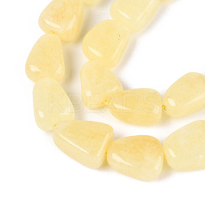 Natural White Jade Beads Strands G-N354-02A-08-1