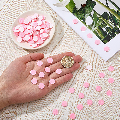 150Pcs Self-adhesive Felt Round Sheet DIY-CP0013-91C-1