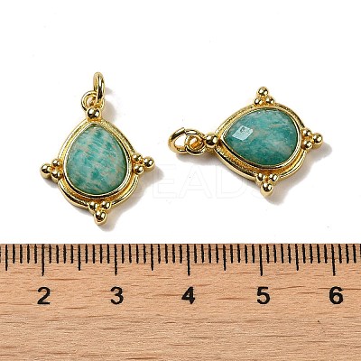 Natural Mixed Stone Faceted Pendants G-C096-02G-1