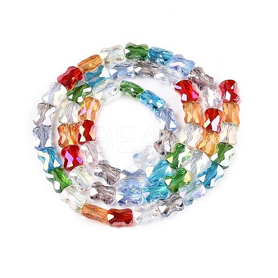 Transparent Glass Beads Strands GLAA-T023-A19-01-1
