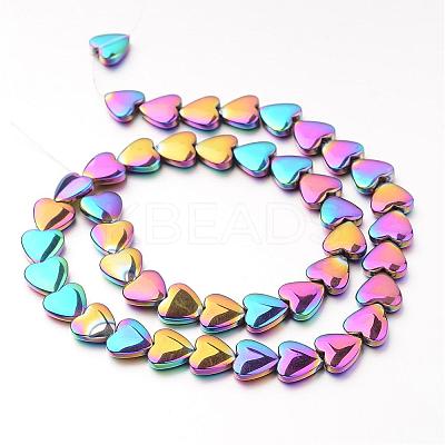 Electroplate Non-magnetic Synthetic Hematite Bead Strands G-F300-22C-02-1