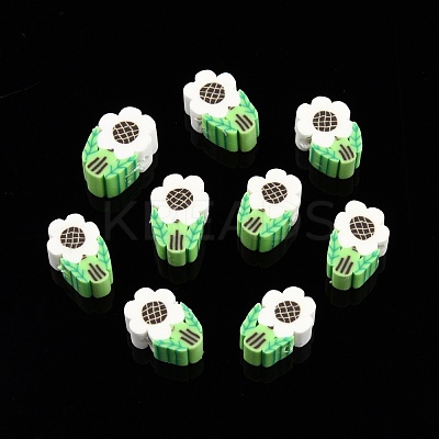 Handmade Polymer Clay Beads CLAY-N010-089B-1