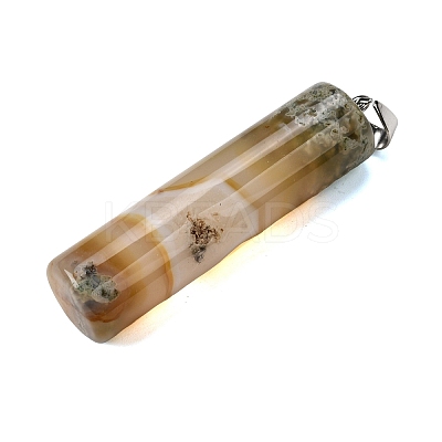 Natural Agate Big Pendants G-F820-11D-1