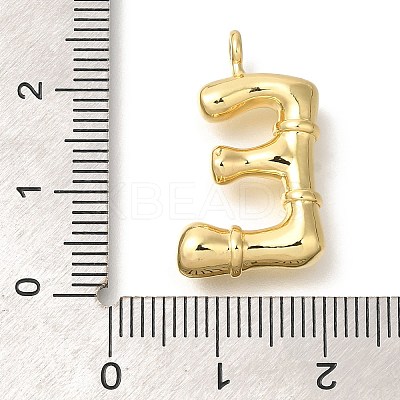 Rack Plating Brass Pendants KK-I722-08G-E-1