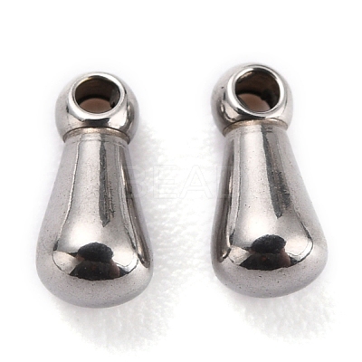 Non-Tarnish 304 Stainless Steel Chain Extender Drop X-STAS-H153-10A-P-1