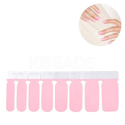 Solid Color Full Cover Best Nail Stickers MRMJ-T039-01V-1