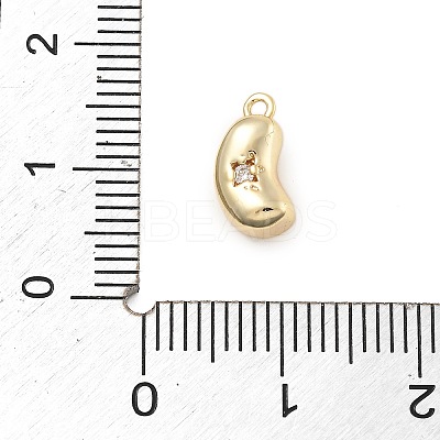 Brass Micro Pave Cubic Zirconia Pendants LS-KK-D283-23G-1