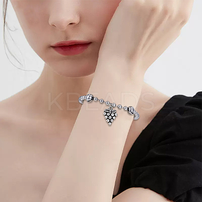 50Pcs 304 Stainless Steel Crimp Beads Covers STAS-BBC0006-73-1