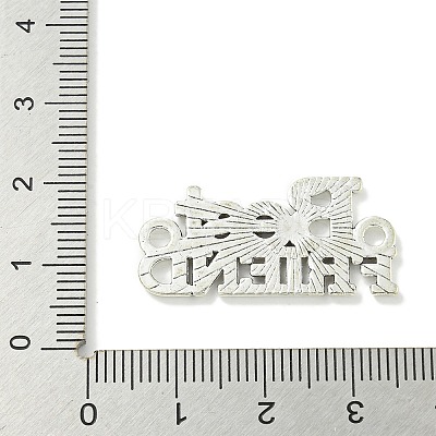 Tibetan Style Alloy Connector Charms TIBE-I026-6020AS-1
