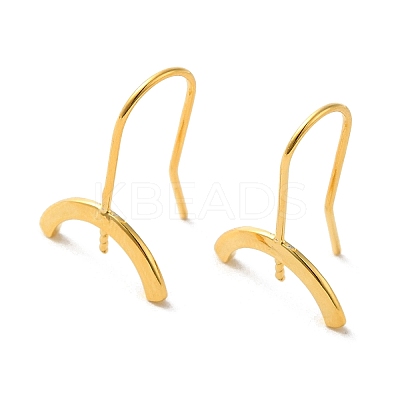 925 Sterling Silver Stud Earrings Findings STER-Z007-07G-1