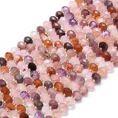 Natural Mixed Gemstone Beads Strands G-P573-A30-01-1