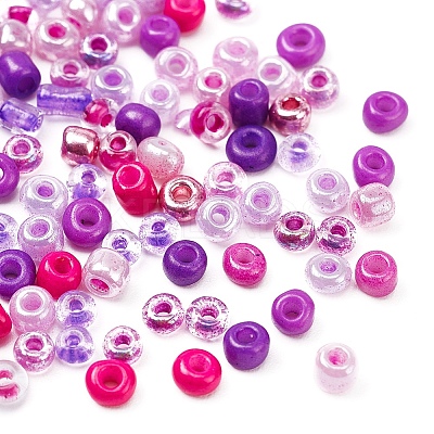 3750Pcs 15 Style 8/0 Glass Round Seed Beads SEED-YW0001-40B-1