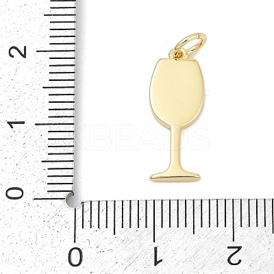 Brass Enamel Pendants KK-U062-02B-01-1