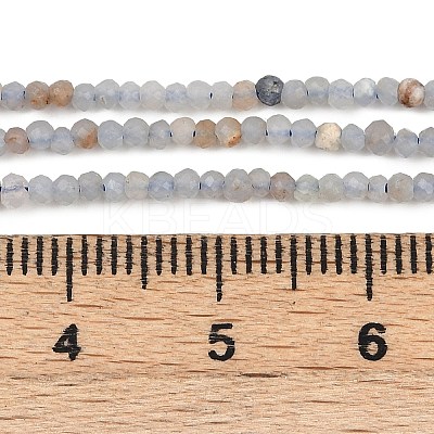 Natural Angelite Beads Strands LS-G-RM2025-A31-2mm-1